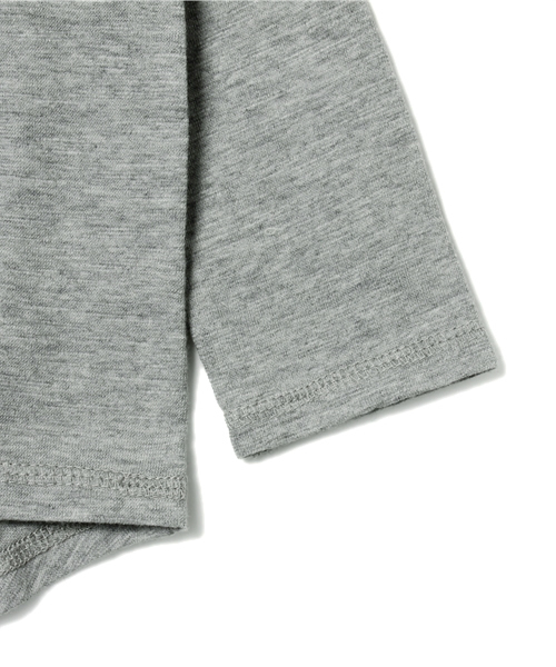 green label relaxing(グリーンレーベルリラクシング)の「【KIDS】スラブテンジク プルオーバー(Tシャツ/カットソー・キッズ・グレー/ネイビー・S/105/95/M/115/L/125)」の6枚目の写真