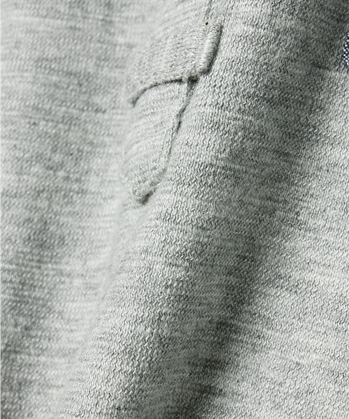 green label relaxing(グリーンレーベルリラクシング)の「【KIDS】スラブテンジク プルオーバー(Tシャツ/カットソー・キッズ・グレー/ネイビー・S/105/95/M/115/L/125)」の8枚目の写真