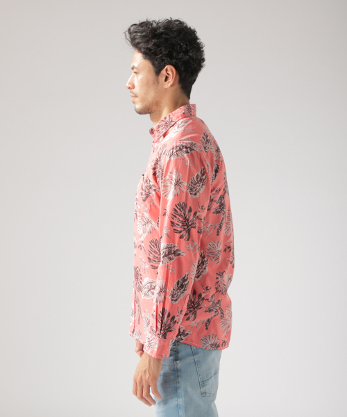 BAYFLOW(ベイフロー)の「コットンヒラオリソウガラシャツ/LS(シャツ/ブラウス・メンズ・レッド/ブルー・SMALL/MEDIUM/LARGE)」の22枚目の写真