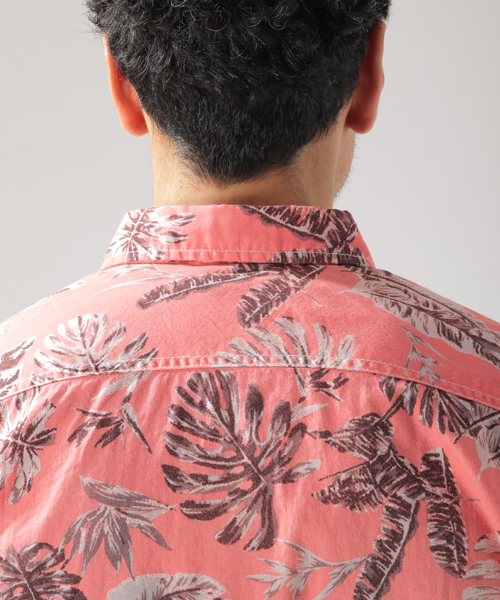 BAYFLOW(ベイフロー)の「コットンヒラオリソウガラシャツ/LS(シャツ/ブラウス・メンズ・レッド/ブルー・SMALL/MEDIUM/LARGE)」の20枚目の写真