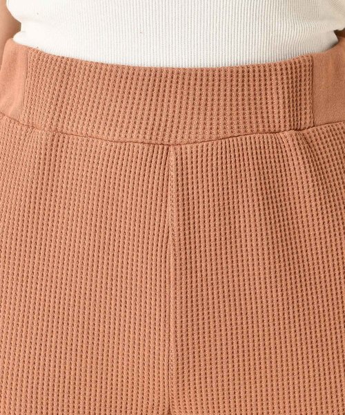 DouDou(ドゥドゥ)の「ワッフルイージー(その他パンツ・レディース・ブラウン/ベージュ/ライトグリーン・FREE)」の15枚目の写真