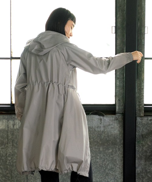 Wpc.（ダブリュピーシー）の「★ロングモッズ（レインコート/ポンチョ・レディース・ベージュ/ネイビー/オリーブ/オレンジ/グレー・FREE）」の16枚目の写真