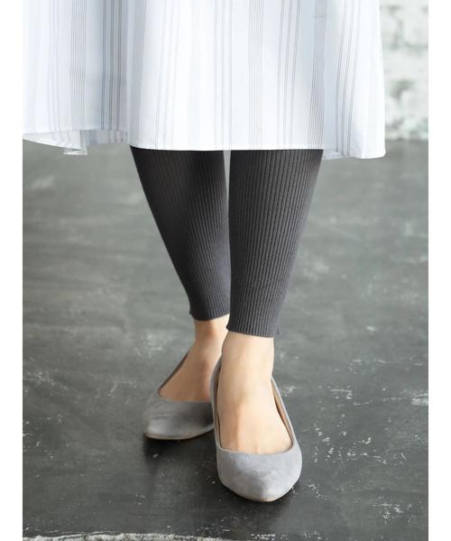 AMERICAN HOLIC（アメリカンホリック）の「Newニットレギンス（レギンス/スパッツ・レディース・チャコールグレー/グレー系その他/ライトベージュ・FREE）」の22枚目の写真