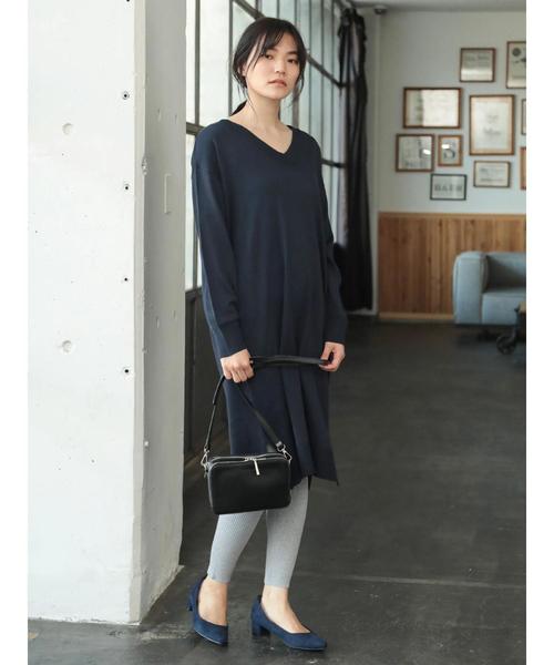 AMERICAN HOLIC（アメリカンホリック）の「Newニットレギンス（レギンス/スパッツ・レディース・チャコールグレー/グレー系その他/ライトベージュ・FREE）」の16枚目の写真