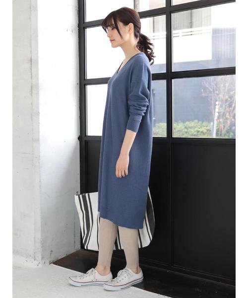 AMERICAN HOLIC（アメリカンホリック）の「Newニットレギンス（レギンス/スパッツ・レディース・チャコールグレー/グレー系その他/ライトベージュ・FREE）」の13枚目の写真