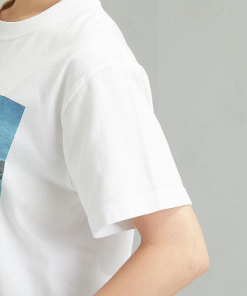 green label relaxing（グリーンレーベルリラクシング）の「SC ROBERTA BAYLEY ショートスリーブ Tシャツ（Tシャツ/カットソー・レディース・ホワイト/その他1/ブラック/その他2/ベージュ・FREE）」の21枚目の写真