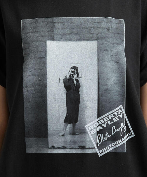 green label relaxing（グリーンレーベルリラクシング）の「SC ROBERTA BAYLEY ショートスリーブ Tシャツ（Tシャツ/カットソー・レディース・ホワイト/その他1/ブラック/その他2/ベージュ・FREE）」の15枚目の写真