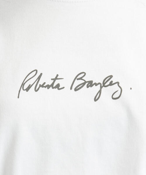 green label relaxing（グリーンレーベルリラクシング）の「SC ROBERTA BAYLEY ショートスリーブ Tシャツ（Tシャツ/カットソー・レディース・ホワイト/その他1/ブラック/その他2/ベージュ・FREE）」の16枚目の写真