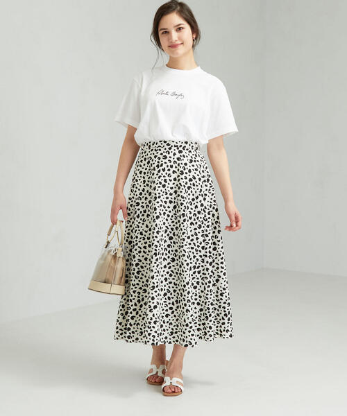 green label relaxing（グリーンレーベルリラクシング）の「SC ROBERTA BAYLEY ショートスリーブ Tシャツ（Tシャツ/カットソー・レディース・ホワイト/その他1/ブラック/その他2/ベージュ・FREE）」の9枚目の写真