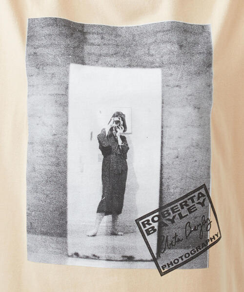 green label relaxing（グリーンレーベルリラクシング）の「SC ROBERTA BAYLEY ショートスリーブ Tシャツ（Tシャツ/カットソー・レディース・ホワイト/その他1/ブラック/その他2/ベージュ・FREE）」の11枚目の写真