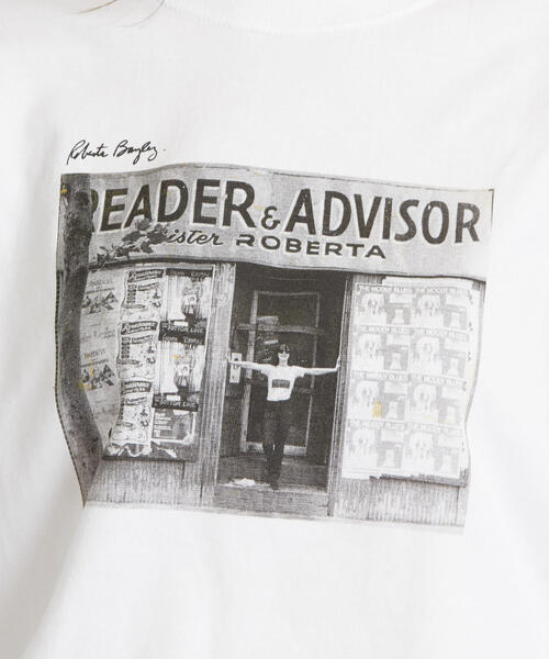 green label relaxing（グリーンレーベルリラクシング）の「SC ROBERTA BAYLEY ショートスリーブ Tシャツ（Tシャツ/カットソー・レディース・ホワイト/その他1/ブラック/その他2/ベージュ・FREE）」の12枚目の写真