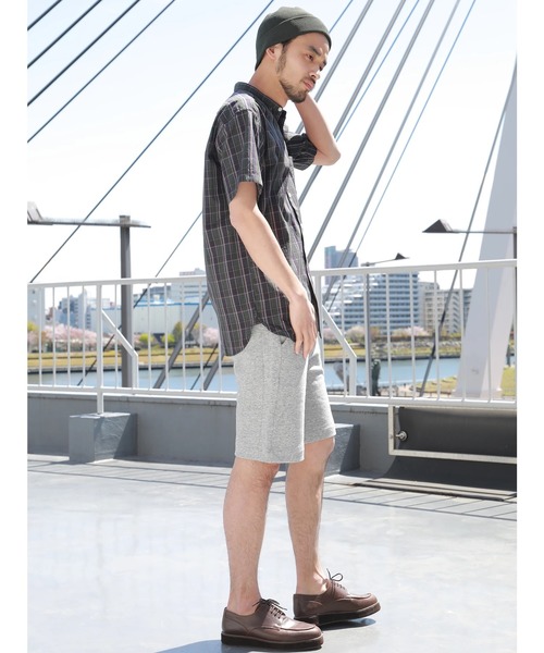 CRAFT STANDARD BOUTIQUE（クラフトスタンダードブティック）の「裏毛イージーショートパンツ ●（その他パンツ・メンズ・ネイビー/グレー系その他/グレー系その他2・M/L）」の2枚目の写真