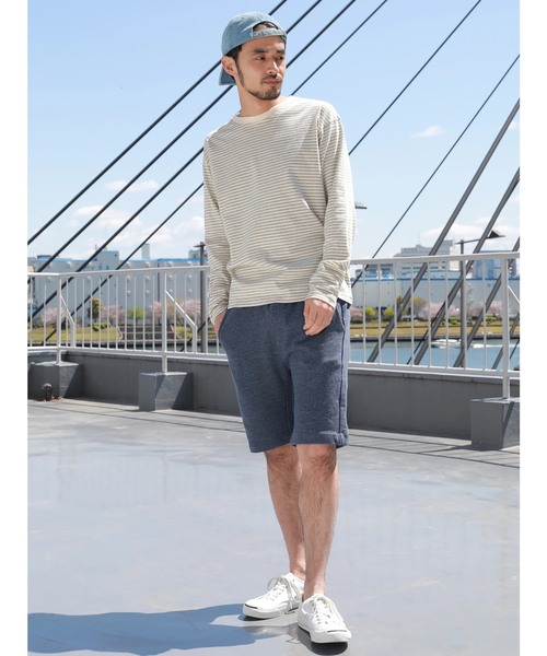 CRAFT STANDARD BOUTIQUE（クラフトスタンダードブティック）の「裏毛イージーショートパンツ ●（その他パンツ・メンズ・ネイビー/グレー系その他/グレー系その他2・M/L）」の22枚目の写真