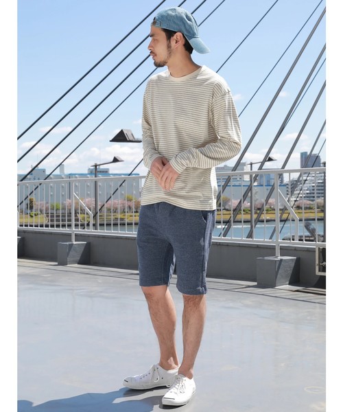 CRAFT STANDARD BOUTIQUE（クラフトスタンダードブティック）の「裏毛イージーショートパンツ ●（その他パンツ・メンズ・ネイビー/グレー系その他/グレー系その他2・M/L）」の16枚目の写真