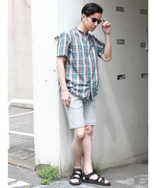 CRAFT STANDARD BOUTIQUE（クラフトスタンダードブティック）の「裏毛イージーショートパンツ ●（その他パンツ・メンズ・ネイビー/グレー系その他/グレー系その他2・M/L）」の6枚目の写真