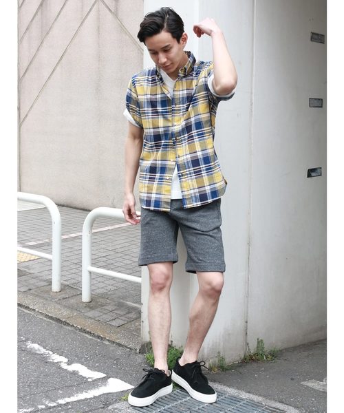 CRAFT STANDARD BOUTIQUE（クラフトスタンダードブティック）の「裏毛イージーショートパンツ ●（その他パンツ・メンズ・ネイビー/グレー系その他/グレー系その他2・M/L）」の14枚目の写真