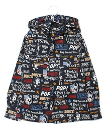 JOEY HYSTERIC | POP ISSUE 総柄 フーデットSH(シャツ/ブラウス)