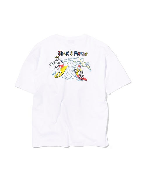 JACK & MARIE（ジャックアンドマリー）の「Simon Perini × JACK & MARIE　グラフィック Tシャツ（Tシャツ/カットソー・メンズ・A/B/C/D・S/M/L）」の21枚目の写真