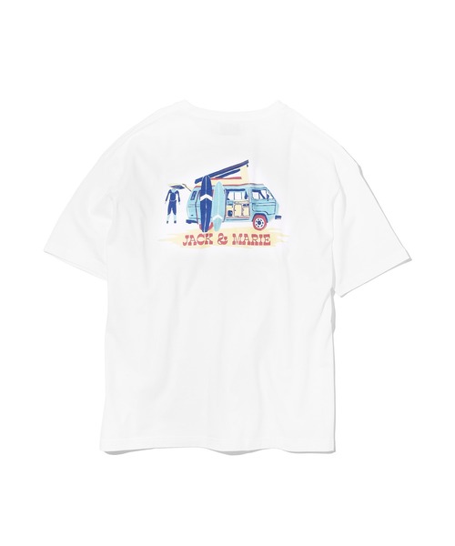 JACK & MARIE（ジャックアンドマリー）の「Simon Perini × JACK & MARIE　グラフィック Tシャツ（Tシャツ/カットソー・メンズ・A/B/C/D・S/M/L）」の15枚目の写真
