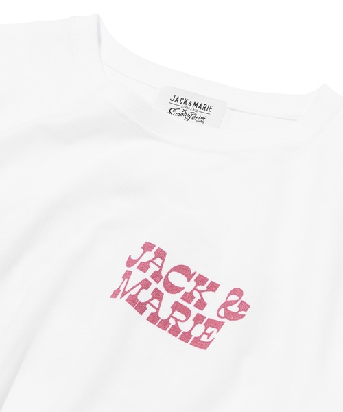 JACK & MARIE（ジャックアンドマリー）の「Simon Perini × JACK & MARIE　グラフィック Tシャツ（Tシャツ/カットソー・メンズ・A/B/C/D・S/M/L）」の14枚目の写真