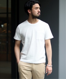 EDIFICE | ランダムパイル クルーネック TEE(Tシャツ/カットソー)