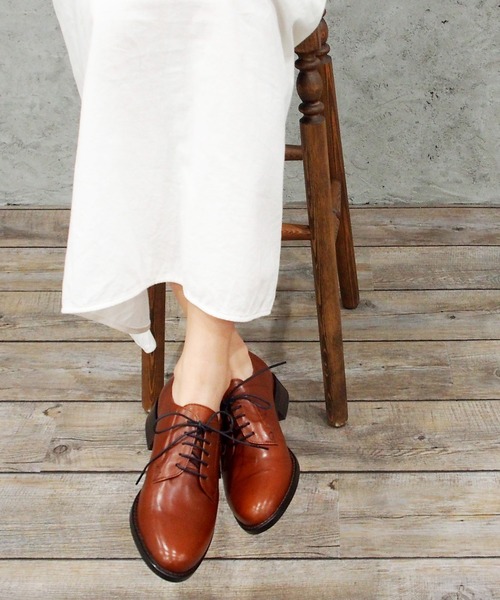 apres（アプレ）の「レースアップシューズ　-9300241（ドレスシューズ・レディース・チェック/ブラック/ブラウン/グリーン・24.5cm/24.0cm/23.0cm/23.5cm/22.5cm）」の15枚目の写真