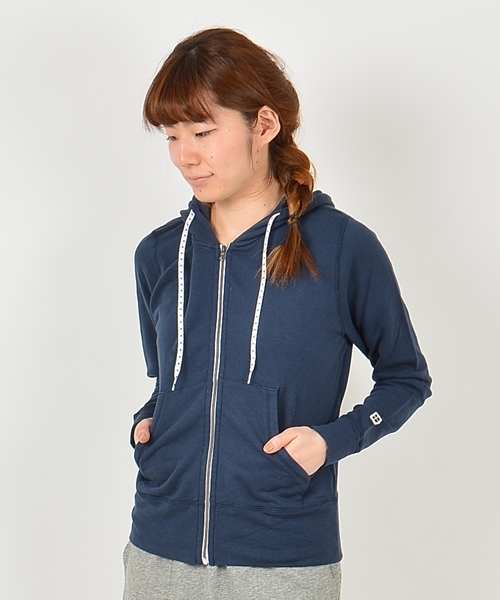 SHIPS for women（シップスフォーウィメン）の「SHIPS Days: ミニ ウラケ パーカー（パーカー・レディース・ホワイト/ブラック/グレー/ネイビー/ダークブルー・LARGE/SMALL/MEDIUM）」の4枚目の写真