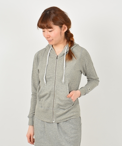 SHIPS for women（シップスフォーウィメン）の「SHIPS Days: ミニ ウラケ パーカー（パーカー・レディース・ホワイト/ブラック/グレー/ネイビー/ダークブルー・LARGE/SMALL/MEDIUM）」の3枚目の写真