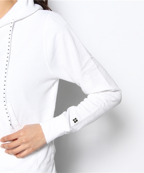 SHIPS for women（シップスフォーウィメン）の「SHIPS Days: ミニ ウラケ パーカー（パーカー・レディース・ホワイト/ブラック/グレー/ネイビー/ダークブルー・LARGE/SMALL/MEDIUM）」の12枚目の写真