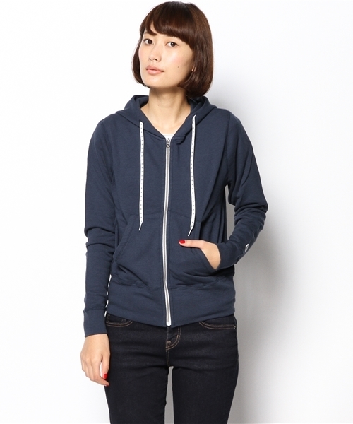 SHIPS for women（シップスフォーウィメン）の「SHIPS Days: ミニ ウラケ パーカー（パーカー・レディース・ホワイト/ブラック/グレー/ネイビー/ダークブルー・LARGE/SMALL/MEDIUM）」の16枚目の写真