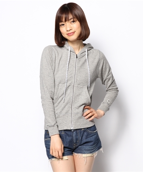 SHIPS for women（シップスフォーウィメン）の「SHIPS Days: ミニ ウラケ パーカー（パーカー・レディース・ホワイト/ブラック/グレー/ネイビー/ダークブルー・LARGE/SMALL/MEDIUM）」の20枚目の写真