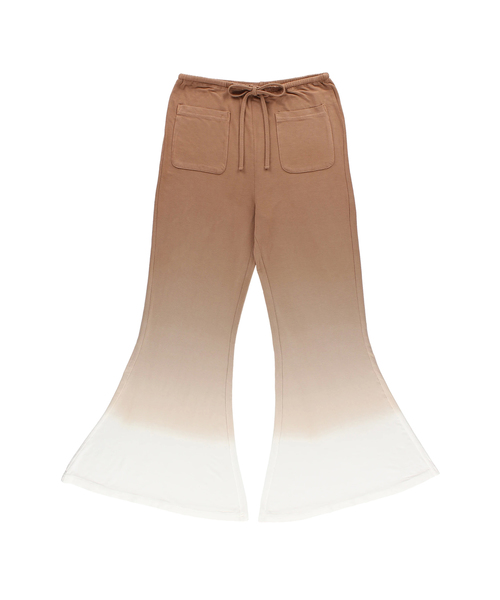 アリシアスタン リブフレアタイダイパンツ pink ALEXIA STAM パンツ Rib Flare Pants /タイダイフレアパンツ