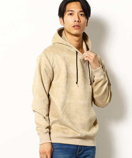 Purple&Yellow（パープルアンドイエロー）の「カットスエード プル