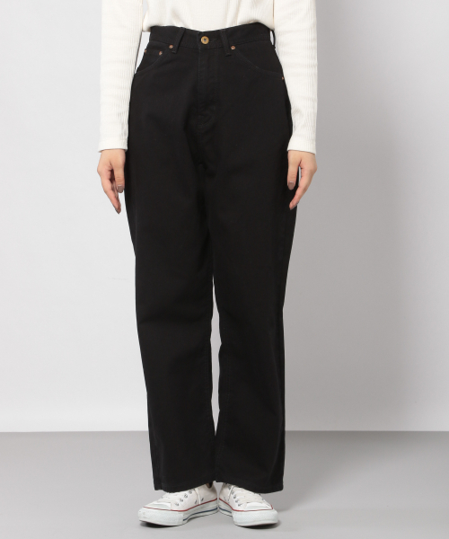 PAGEBOY（ページボーイ）の「【Lee×PAGEBOY】 カウガールパンツ（デニムパンツ・レディース・ブラック/インディゴブルー・SMALL/MEDIUM）」の7枚目の写真