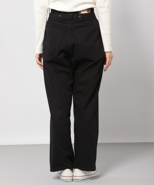 PAGEBOY（ページボーイ）の「【Lee×PAGEBOY】 カウガールパンツ（デニムパンツ・レディース・ブラック/インディゴブルー・SMALL/MEDIUM）」の9枚目の写真