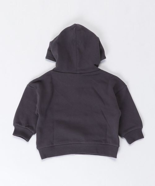 KANGOL（カンゴール）の「KANGOL/カンゴール ロゴパーカー（パーカー・キッズ・チャコールグレー/ホワイト/ベージュ/ピンク・80ｃｍ/90cm/95cm）」の5枚目の写真