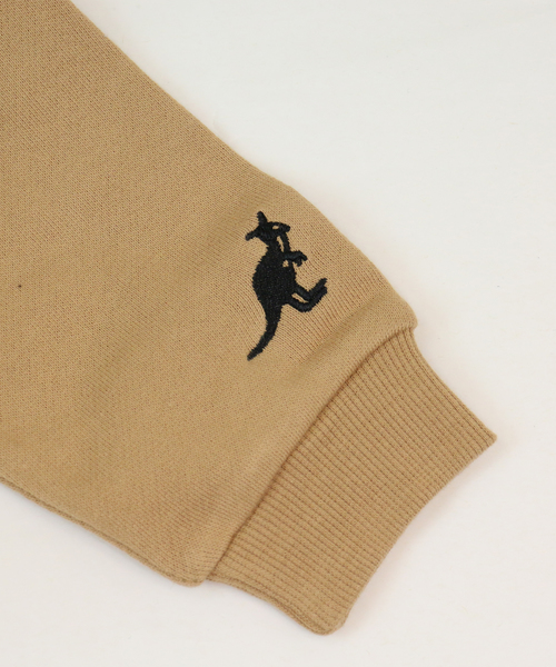 KANGOL（カンゴール）の「KANGOL/カンゴール ロゴパーカー（パーカー・キッズ・チャコールグレー/ホワイト/ベージュ/ピンク・80ｃｍ/90cm/95cm）」の13枚目の写真