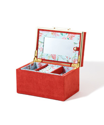 Francfranc（フランフラン）の「メイリー ジュエリーボックス S レッド