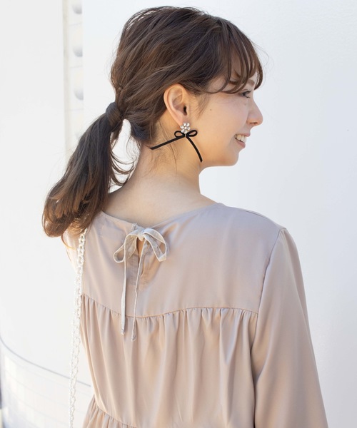 flower(フラワー)の「ホリデーワンピース(ワンピース・レディース・ブラック/ベージュ・FREE)」の8枚目の写真