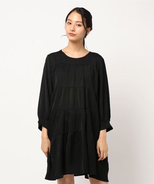 flower(フラワー)の「ホリデーワンピース(ワンピース・レディース・ブラック/ベージュ・FREE)」の5枚目の写真