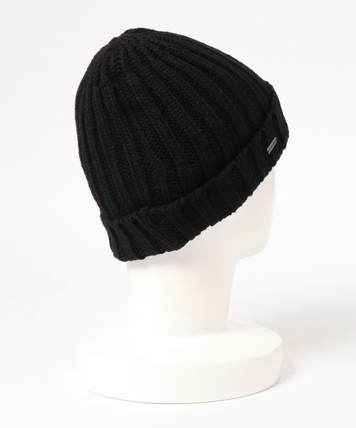 SLOBE IENA（スローブイエナ）の「【MC BURN/エムシーバーン】リブニットキャップ（ニットキャップ/ビーニー・レディース・ブラック/グレー・FREE）」の8枚目の写真