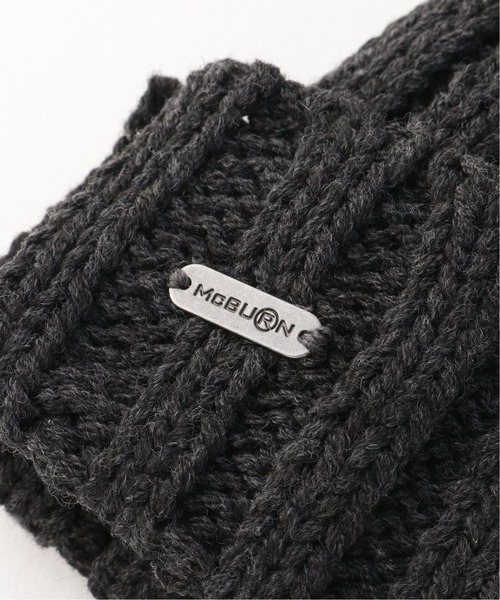 SLOBE IENA（スローブイエナ）の「【MC BURN/エムシーバーン】リブニットキャップ（ニットキャップ/ビーニー・レディース・ブラック/グレー・FREE）」の5枚目の写真