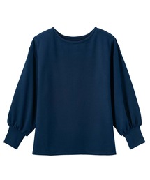 バルーンスリーブニットソートップス