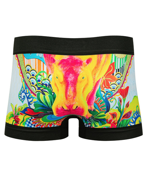 BETONES（ビトーンズ）の「【BETONES/ビトーンズ】「BETONES×Fujiyoshi Brother’s」アンダーウェア MFU004（ボクサーパンツ・レディース・パープル/イエロー/レッド・FREE）」の13枚目の写真