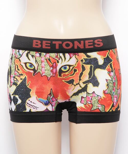 BETONES（ビトーンズ）の「【BETONES/ビトーンズ】「BETONES×Fujiyoshi Brother’s」アンダーウェア MFU004（ボクサーパンツ・レディース・パープル/イエロー/レッド・FREE）」の6枚目の写真