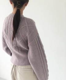 TODAYFUL（トゥデイフル）の「ソフトケーブルニット（ニット/セーター