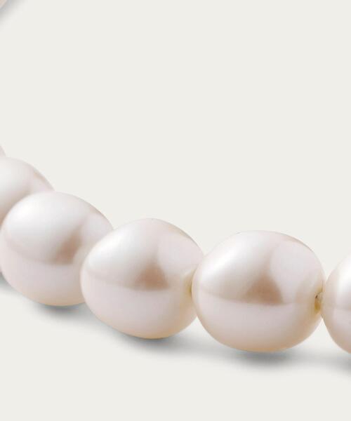 BEAUTY&YOUTH UNITED ARROWS（ビューティーアンドユースユナイテッドアローズ）の「BY DRESS シンプルパールモチーフショートネックレス（ネックレス・レディース・オフホワイト・FREE）」の3枚目の写真