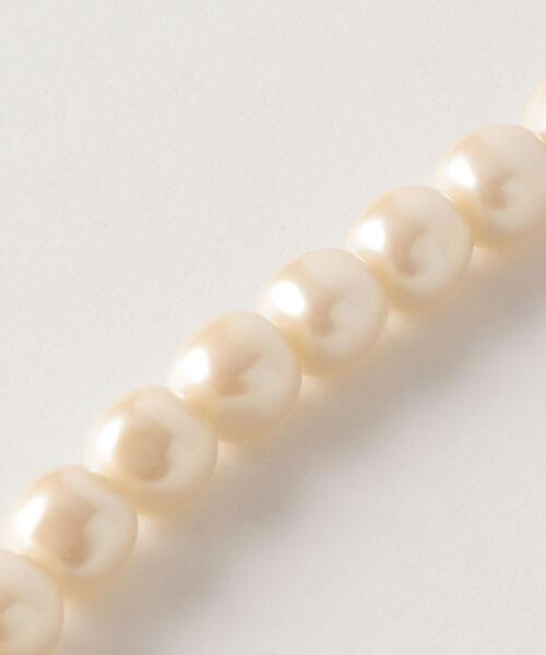 BEAUTY&YOUTH UNITED ARROWS（ビューティーアンドユースユナイテッドアローズ）の「BY DRESS シンプルパールモチーフショートネックレス（ネックレス・レディース・オフホワイト・FREE）」の5枚目の写真
