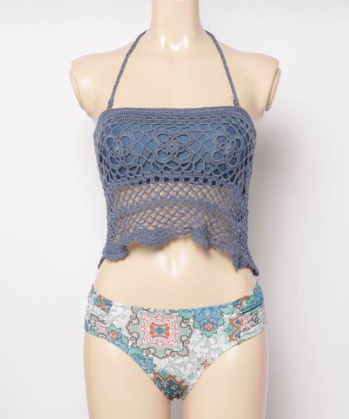 Beachqueen ビーチクイーン エスニック柄ショーツ カギ編みクロシェバンドゥビキニ Beach エスニック柄ショーツ カギ編みクロシェバンドゥ ビキニ Queen ビーチクイーン のファッション を購入できます ムラサキスポーツ Beach 水着