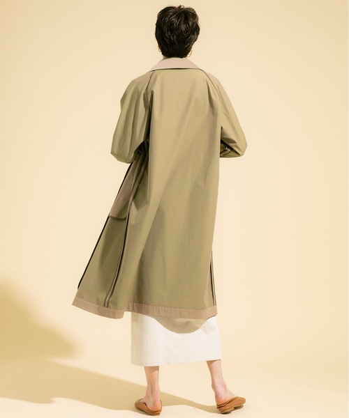 PUBLIC TOKYO(パブリックトウキョウ)の「極 トレンチコート(トレンチコート・レディース・ベージュ/マルチ・1/2)」の17枚目の写真